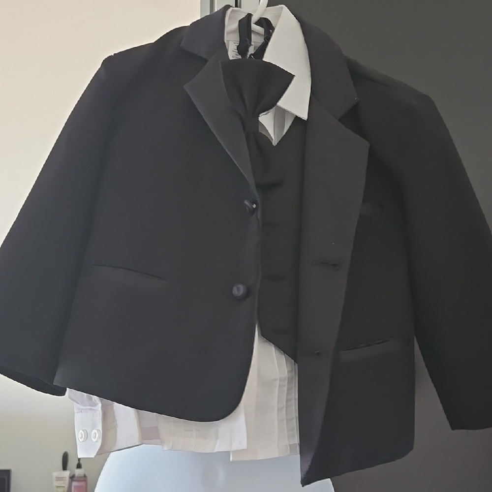 Classic Black Kids Formal Suit